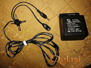 Strujni adapter AC-DC za uređaje od 3 V do 12 Volti